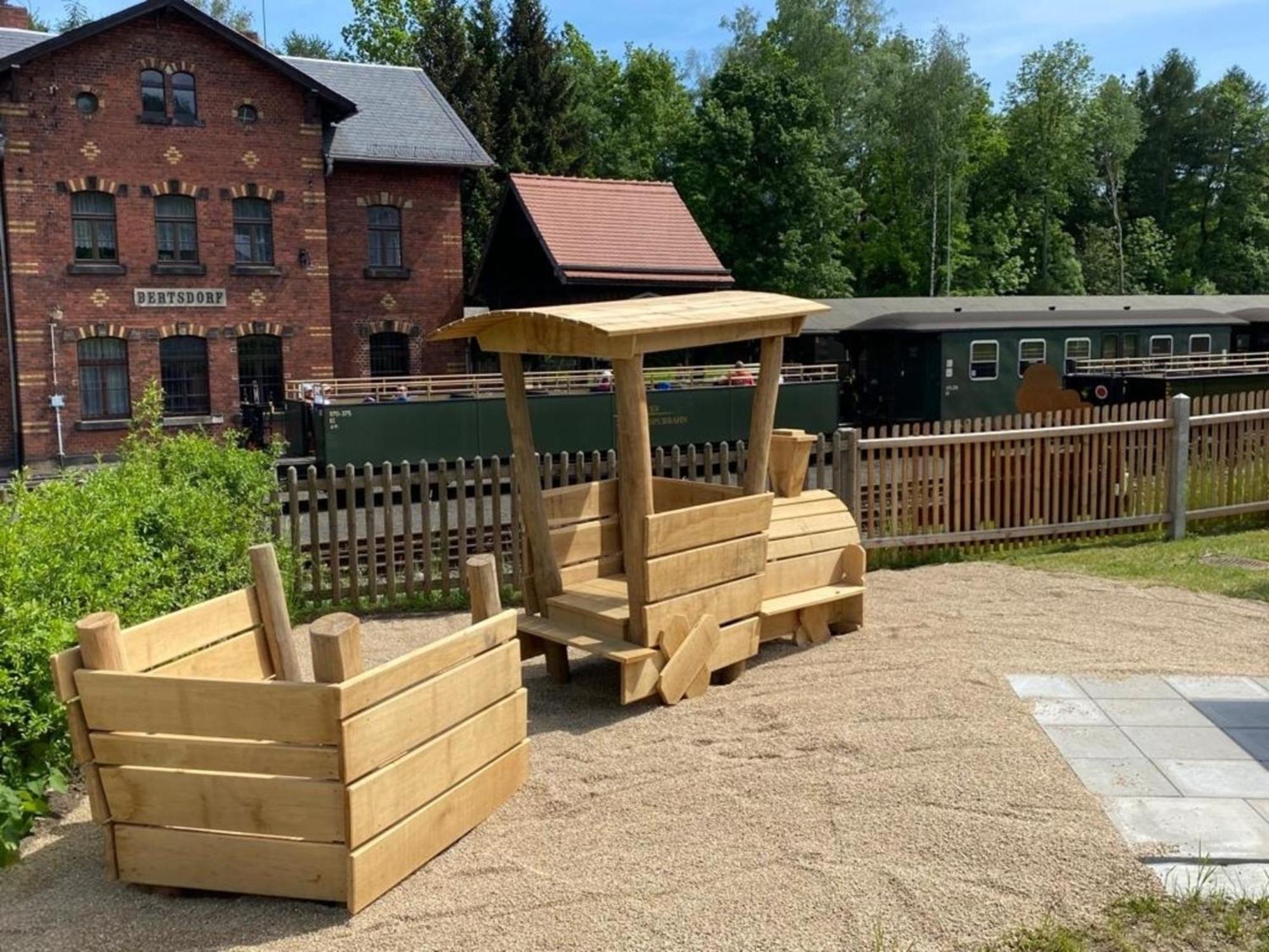 Ferienhaus Bimmelbahn 2 Olbersdorf Dış mekan fotoğraf